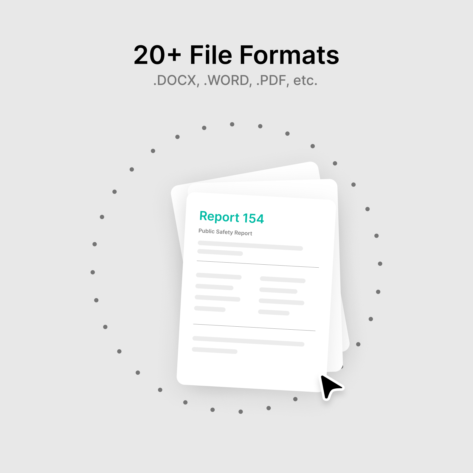 Upload or sync your reports